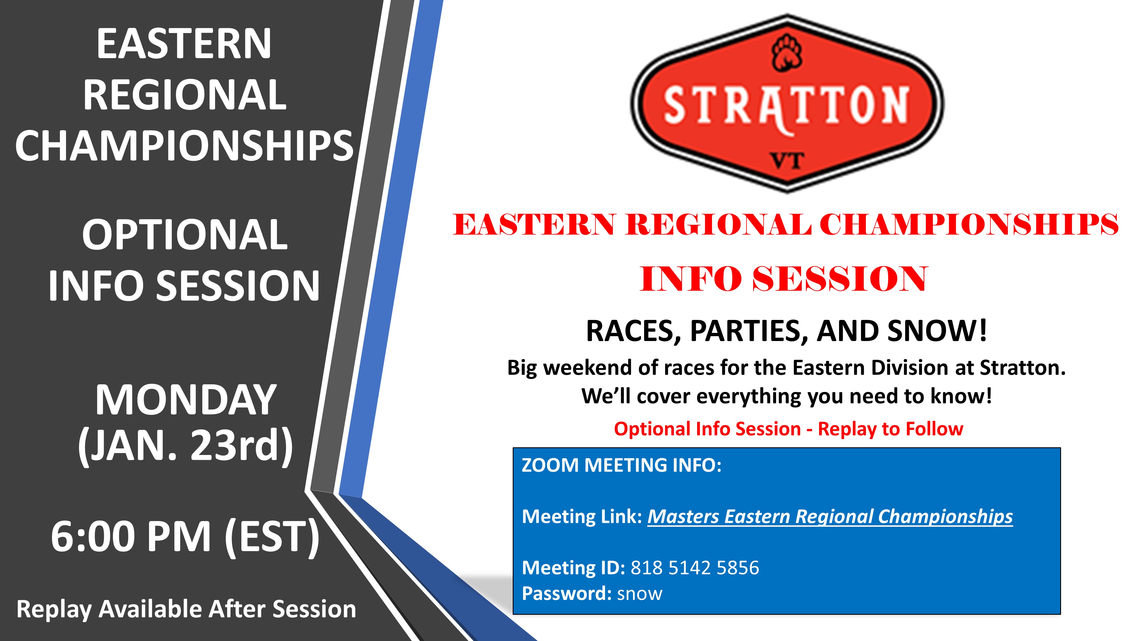 Stratton Info Session