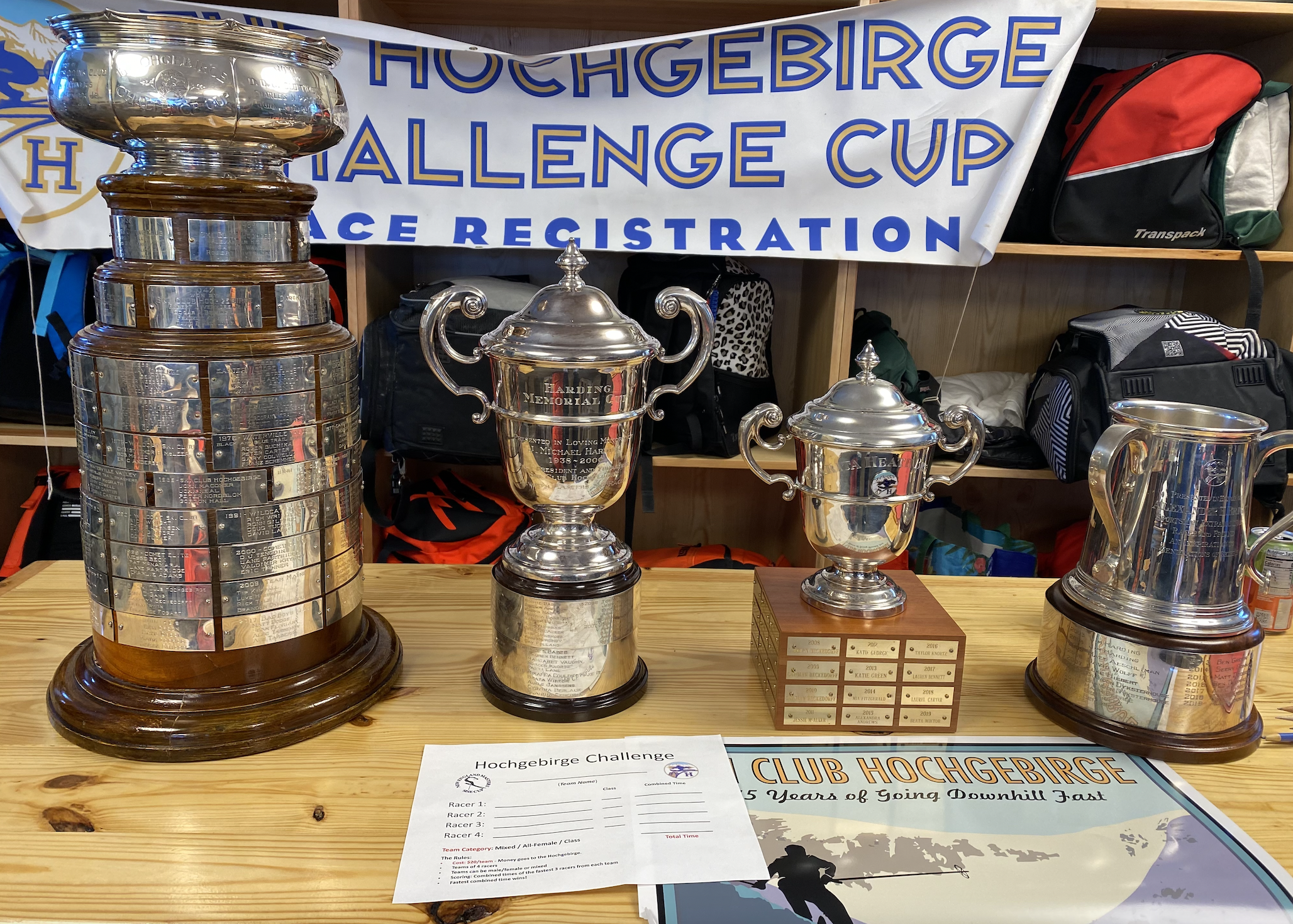 Hoch Challenge Cup Trophies