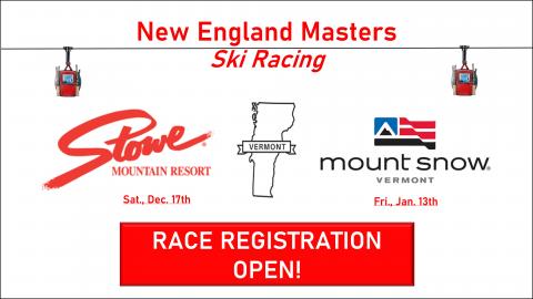 Stowe & Mt. Snow Registration Open