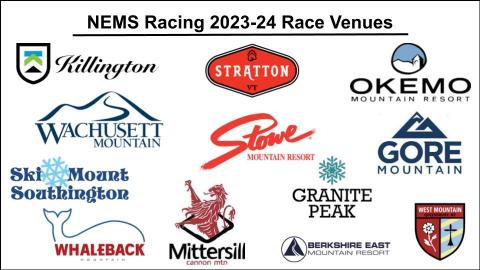 NEMS Race Schedule - 2024